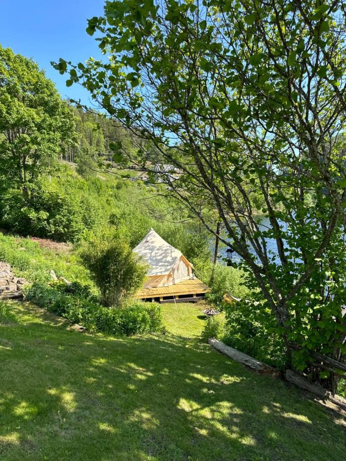 Glamping On Idyllic Lake, Paddle Boards & Rowboat Porsgrunn Buitenkant foto