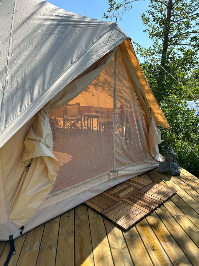 Glamping On Idyllic Lake, Paddle Boards & Rowboat Porsgrunn Buitenkant foto