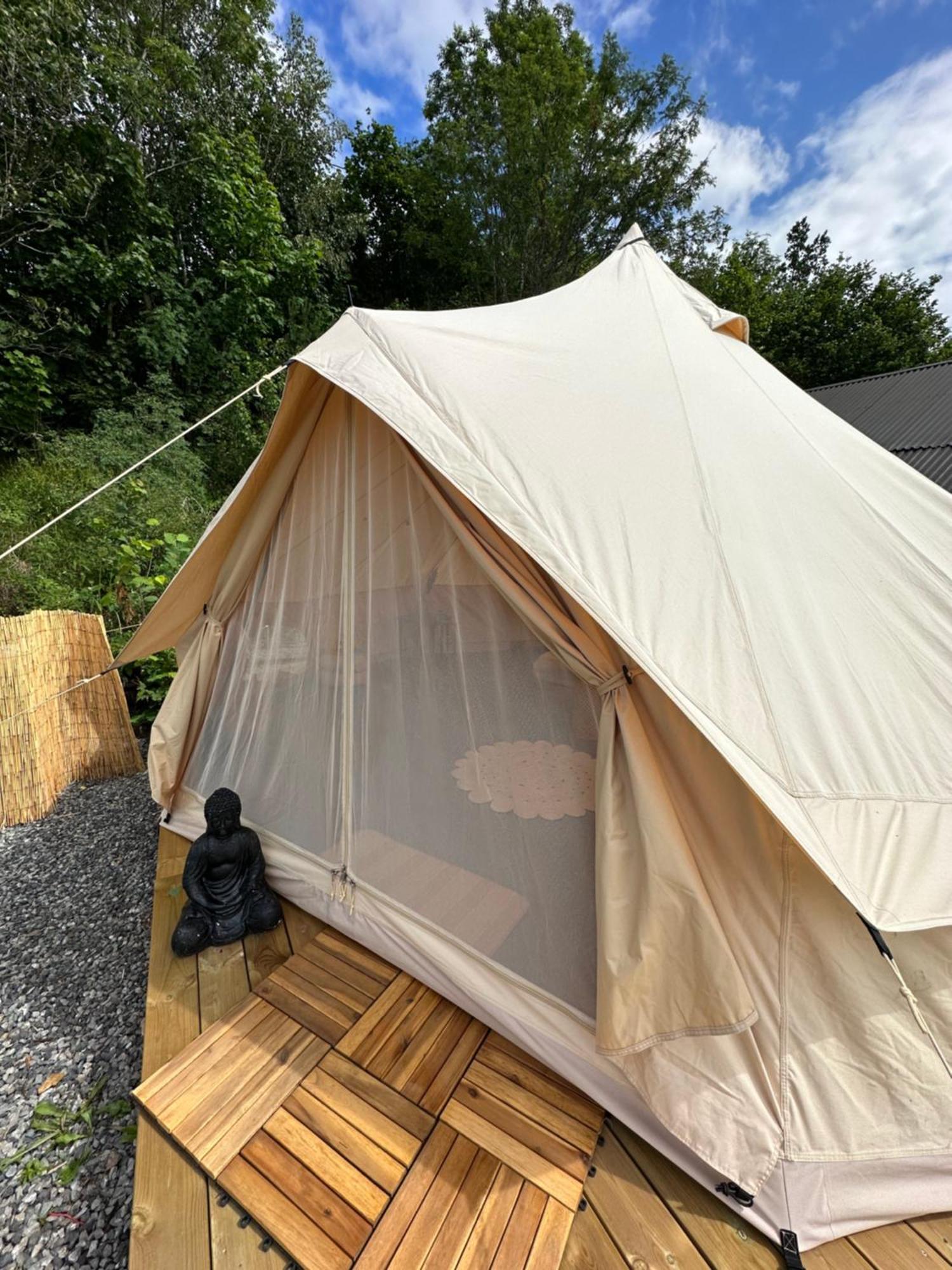 Glamping On Idyllic Lake, Paddle Boards & Rowboat Porsgrunn Buitenkant foto