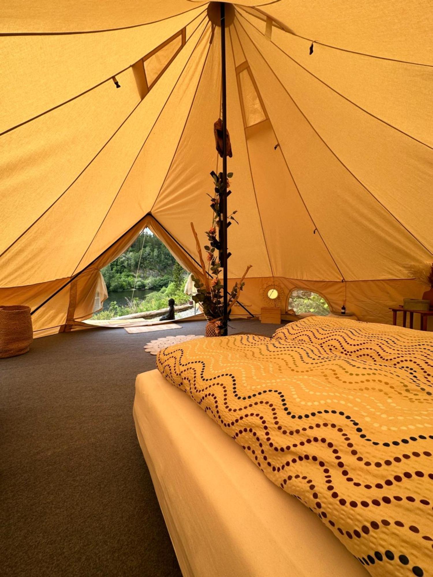 Glamping On Idyllic Lake, Paddle Boards & Rowboat Porsgrunn Buitenkant foto