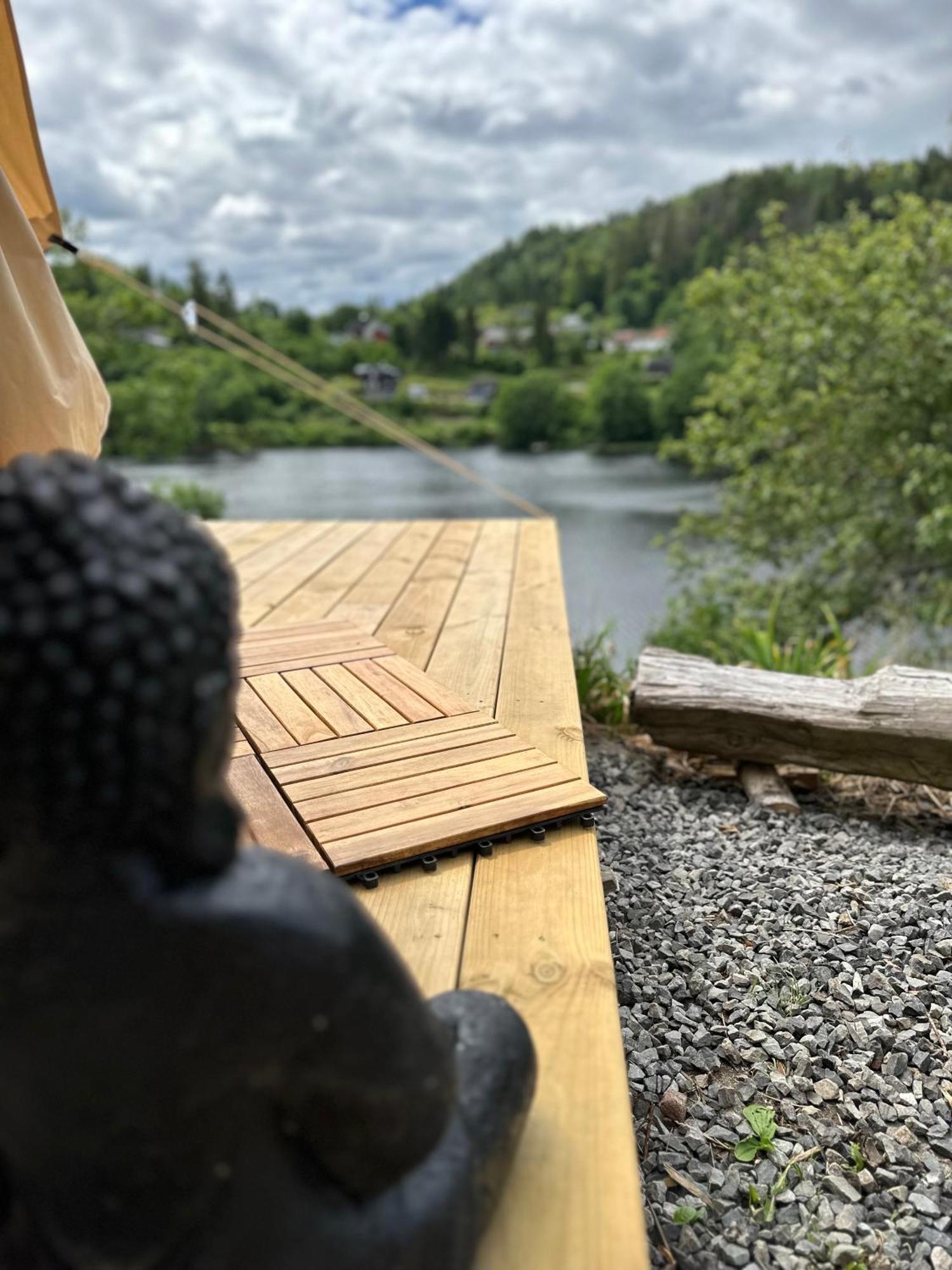Glamping On Idyllic Lake, Paddle Boards & Rowboat Porsgrunn Buitenkant foto